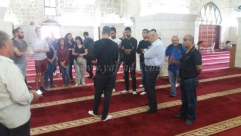 اللد : وفد من الاكاديميين في زيارة للمدينة للتعرف على معالمها الأثرية 